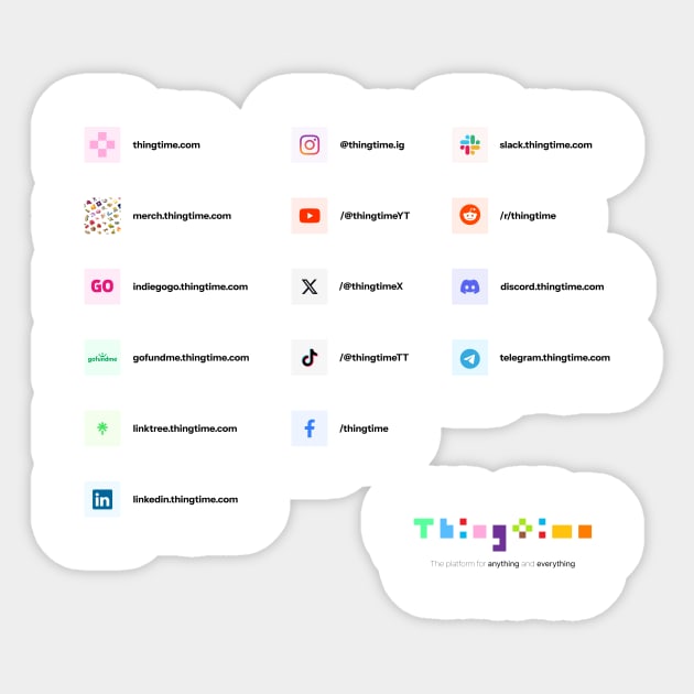 SOCIALSTIME 🫰 💖 Sticker by Thingtime